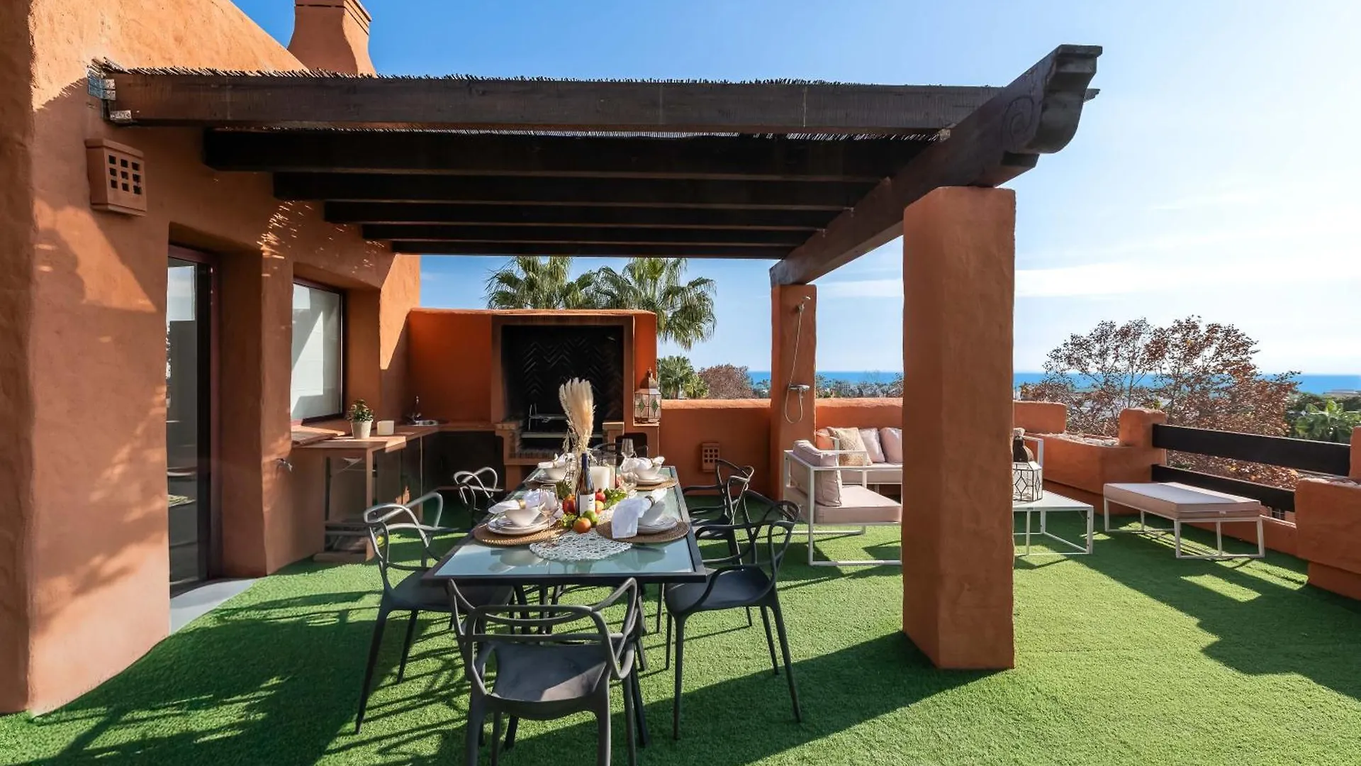 Villa La Alzambra Peaceful Hideaway with Sea views Marbella España