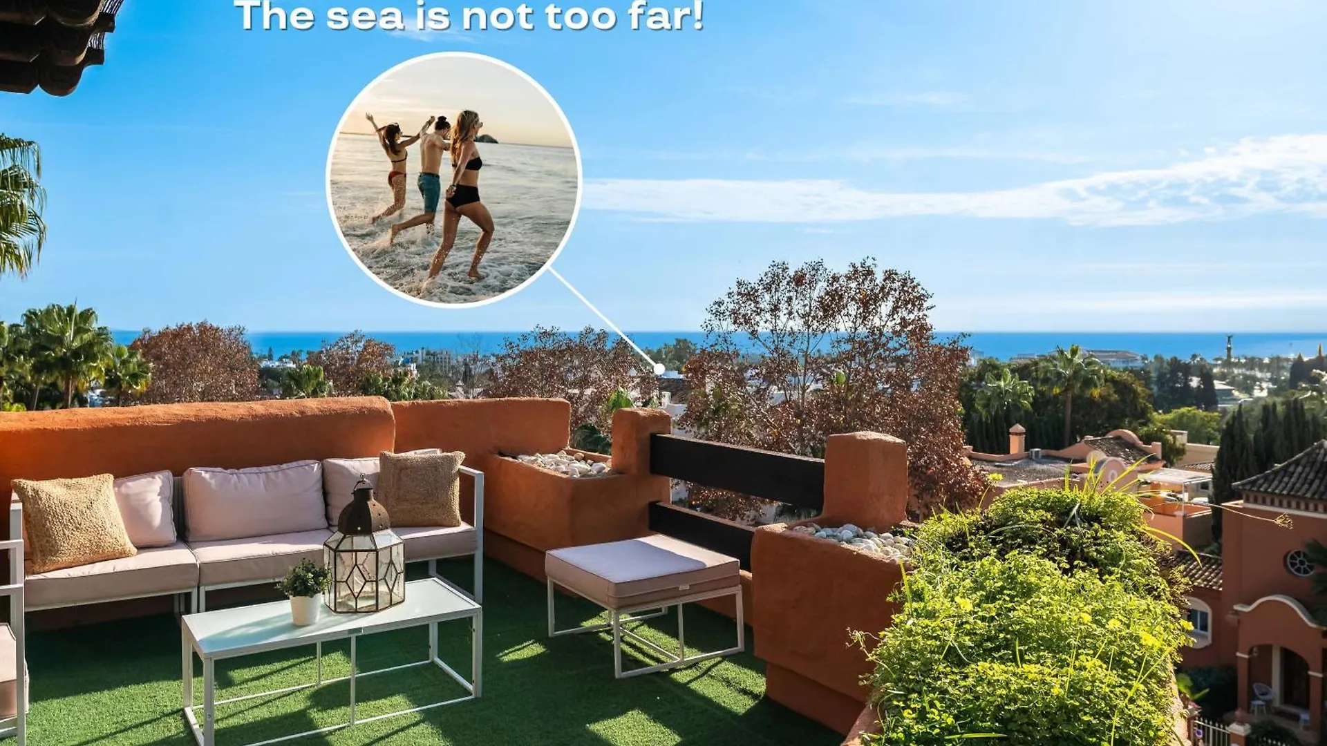 Сasa de vacaciones Villa La Alzambra Peaceful Hideaway with Sea views Marbella